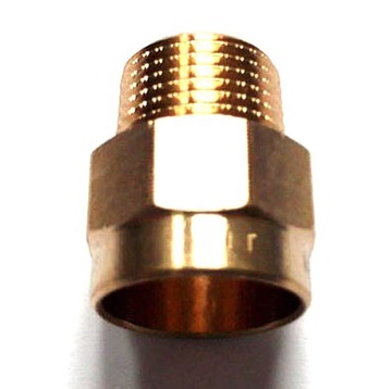 Мідь cu з'єднання 28x3/ 4" gz соска різьбова зовнішній 4243 im417, фото