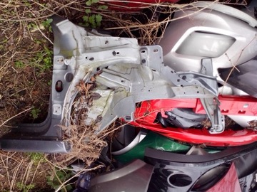 Четверть лонжерон передний правая peugeot 207, фото