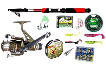 Set wedge 3, 6 m+ reel line scales hit, фото