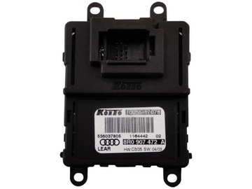Блок led подсветка bi-xenon контроллер 8r0907472a audi q5, фото