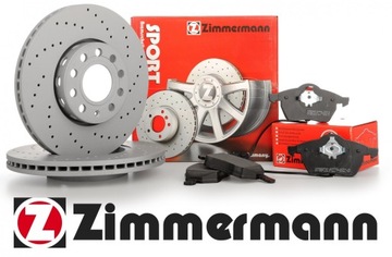 Тормозные диски колодки zimmermann sport kia sportage 1 280, фото