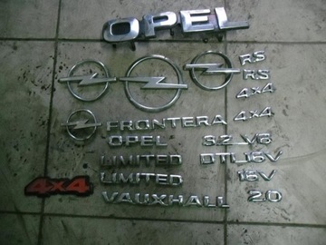 Opel frontera b emblem в lattice, фото