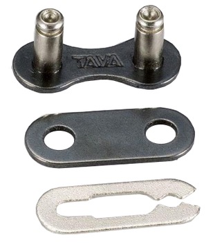 Clasp chains 1-rz 1/ 2" x 1/ 8" connector chain broad 1-rzedowy, фото
