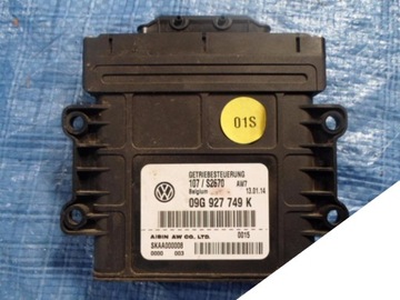 Vw audi seat skoda контроллер коробки 09g927749k, фото
