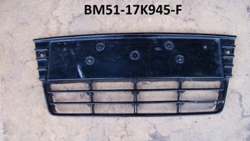 Ford focus mk3 3 lattice overlay front bumper, фото