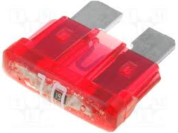 Fuse shallow water 10a 10 pieces uni unival, фото