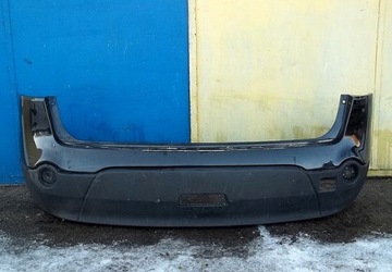 Nissan qashqai 07 - 2010. rear bumper back, фото
