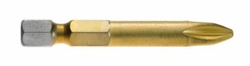 Bosch бит титановый ph2 maxgrip биты klinga 49, фото