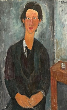 Reproduction image chaim soutine modigliani 90x55, фото