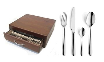 Cutlery amefa palmon in a box 24 electrical, фото