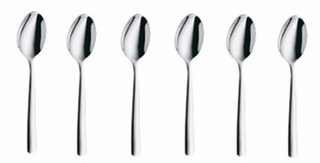 Wmf basic spoon for coffee espresso 10, 8cm 6pcs, фото