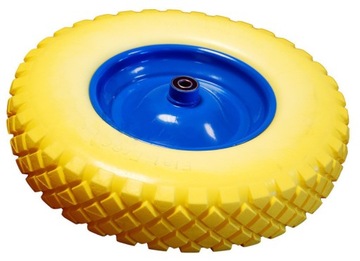 Wheel to wheelbarrows yellow complete 13 030, фото
