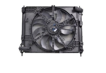 Complete radiator fan nissan juke 1, 6tb dig 214101kc5a 21410ba61a, фото