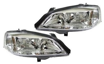 Headlights opel astra g 2 left+ right sturdy, фото
