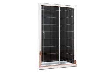 5mm sliding door shower 125 reg. 124 - 127cm, фото