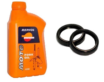 Seals oil+ right. pylowe triumph tt600 2000-03r, фото