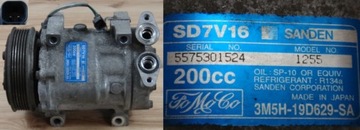 Ford focus 2 05 r 1.6 tdci compressor air conditioner, фото