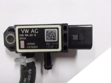 Vw audi seat pressure sensor exhaust gases 03n906051b, фото