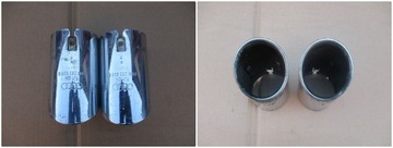 Overlay tip exhaust audi a4 8w9 8w0253825b, фото