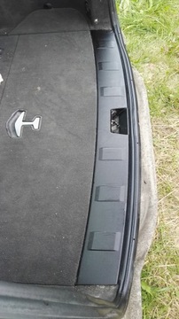 Накладка корпуса порога багажника saab 9-93 универсал, фото
