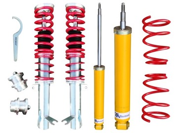 Adjustable suspension threaded ford focus 1 98 - 04r, фото