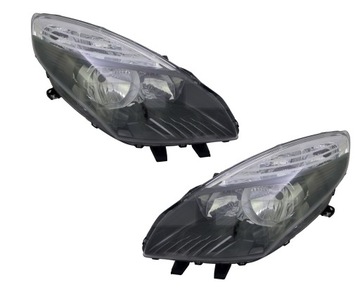 Renault scenic 09-12 new headlights complete, фото
