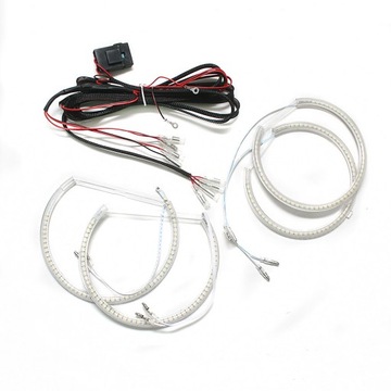 Кольца angel глазки led подсветка smd до bmw x5 e53, фото