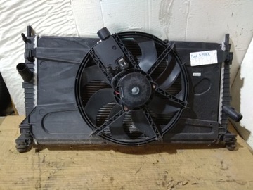 Water radiator fan focus c - max 1.6 16v, фото