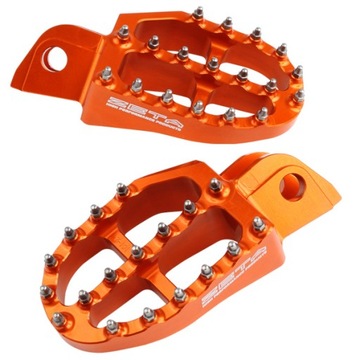 Footboards feet pegi aluminum ktm advanced zeta, фото