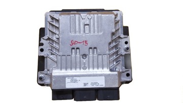 Ecu citroen c4 1.6 s180123008b sid807evo в комплекте, фото