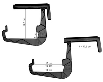 Fasteners balcony hangplast to pots, box, фото