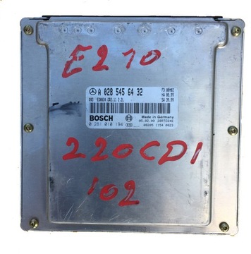 Ecu mercedes w210 2.2cdi a0285456432 0281010194, фото