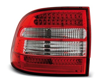 Фонари задние porsche cayenne 02 - 06 led подсветка r/ в светодиодные, фото