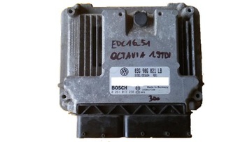 Ecu skoda octavia 03g906021lb 0281013238 included, фото