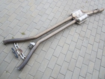 Труба выхлопная центральный bmw e65 e66 4. 4d 745d 2006 7505797, фото