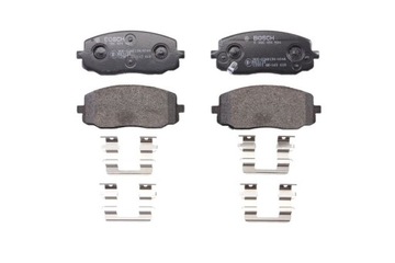 Bosch колодки тормозные перед hyundai i10 07 - i20 08 -, фото