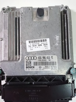 Компьютер двигателя audi a4 b7 1.9 03g906016fe, фото