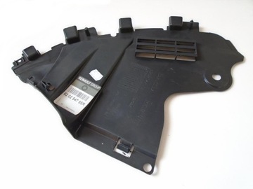 Protection front bumper left front dacia sandero 08 - renault original 620254755r, фото