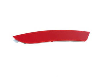 Seat leon 2 cupra fr overlay reflector rear bumper, фото