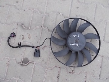 Vw golf v 1.4 radiator fan 1k0959455cn, фото