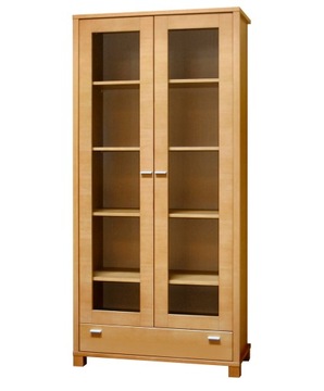 Showcase palermo з shelves exhaust gases-w15 beech honey, фото