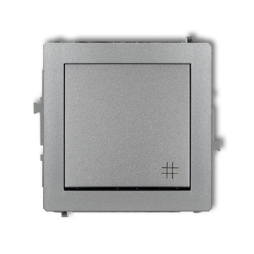 7dwp-6 switch crosspiece gray deco karlk, фото