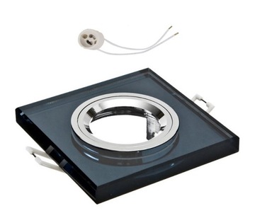 Plinth ceiling plinth glass to led backlight 230v gu10 b, фото