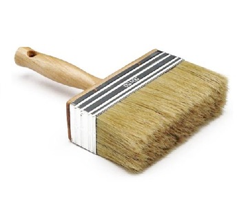 Flat brush straightforward maan 11 centimeters, фото