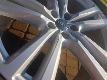 Диски с шинами audi q7, 20 целые, 5x112, зима, фото