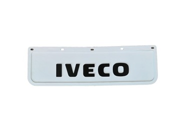 Брызговик фартук iveco штампованый tir белый чёрный - czarny, фото