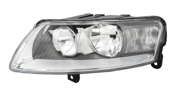 Рефлектор фара передняя audi a6 c6 2004 - 2008 левая, фото