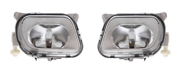 Fog light right - fog mercedes w210 95 - 99 complete, фото