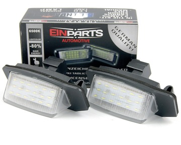 Einparts подсветка номерного знака led подсветка mitsubishi lancer x, фото
