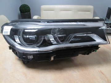 Bmw 7 g11 g12 фара правая передняя левая led подсветка адаптив, фото
